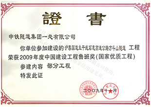中國(guó)建設(shè)工程魯班獎(jiǎng)（全程監(jiān)理）